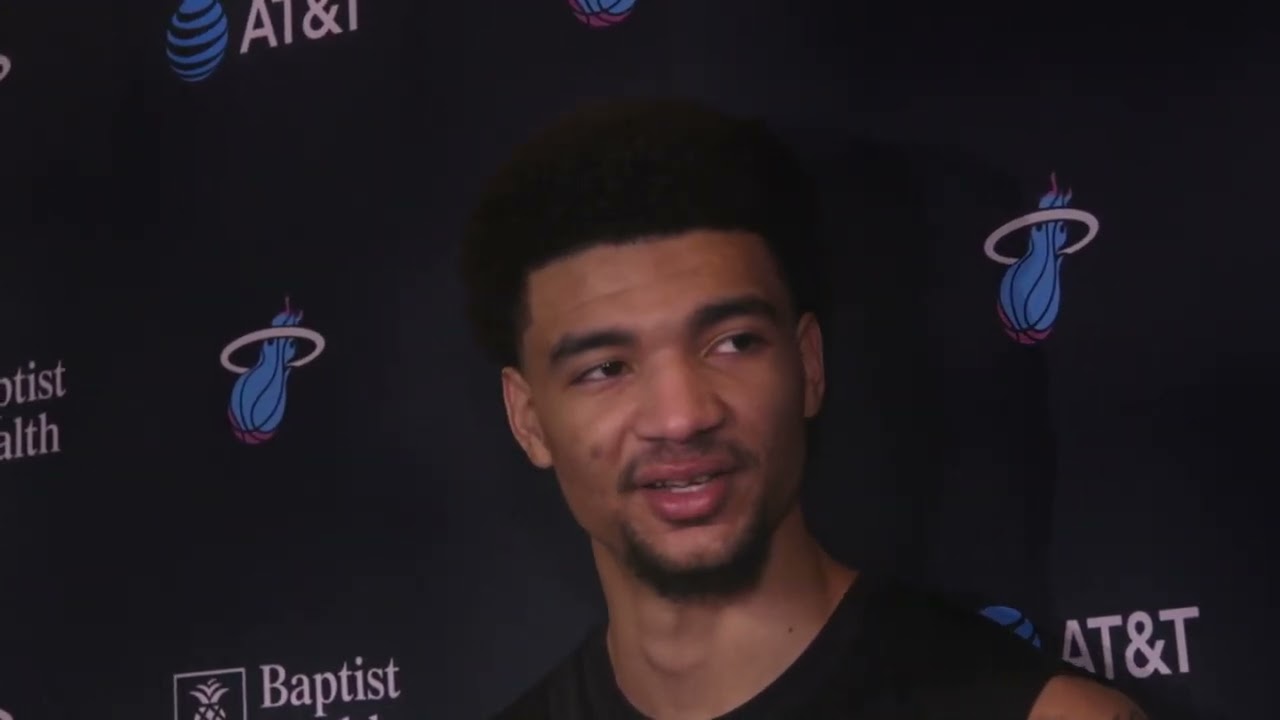 Kel'el Ware Media Availability | Feb 9 + Feb 10 Miami Heat