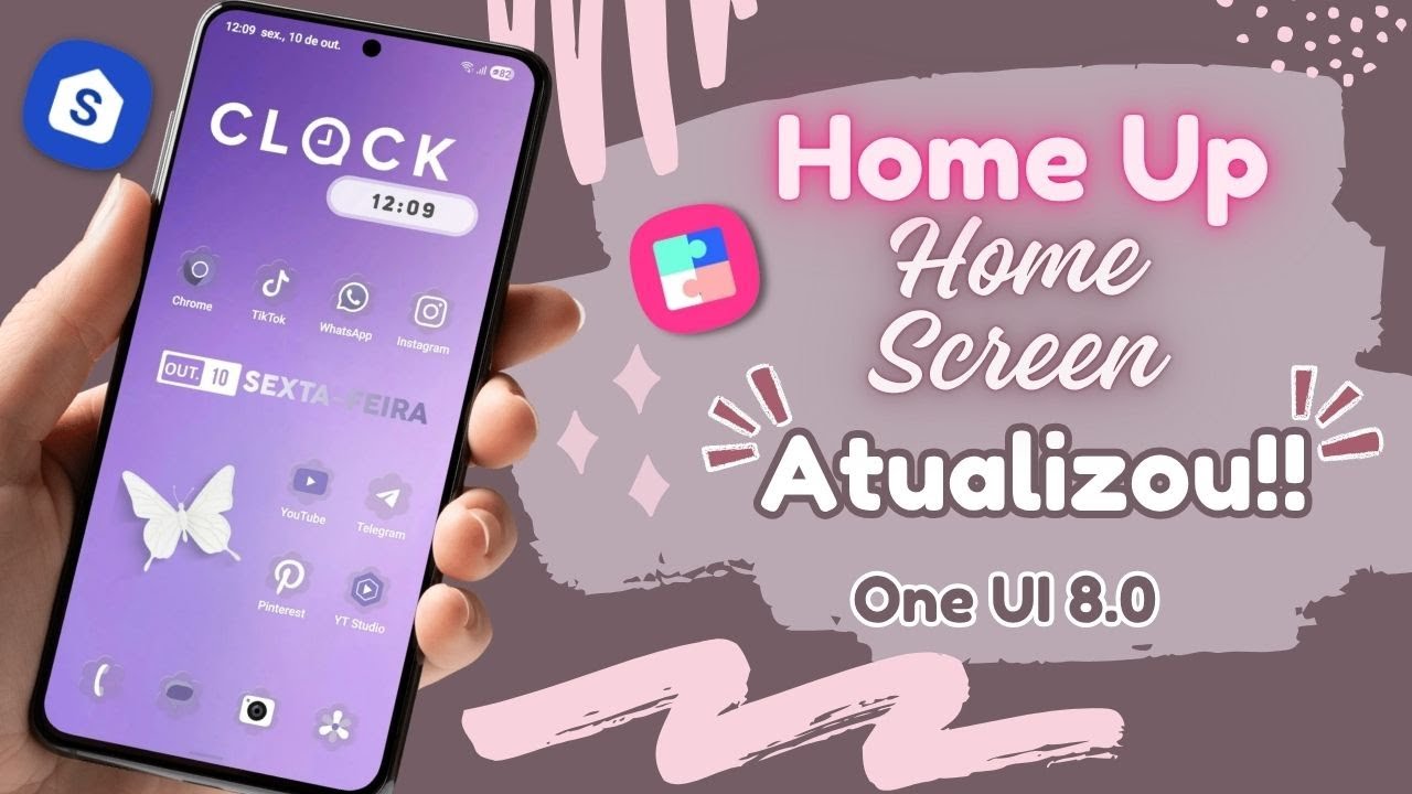 🔥ATUALIZOU!!🔥HOME UP - HOME SCREEN - MELHORE A TELA INICIAL DO SEU SAMSUNG | ONE UI 8.0 | ANDROID 16