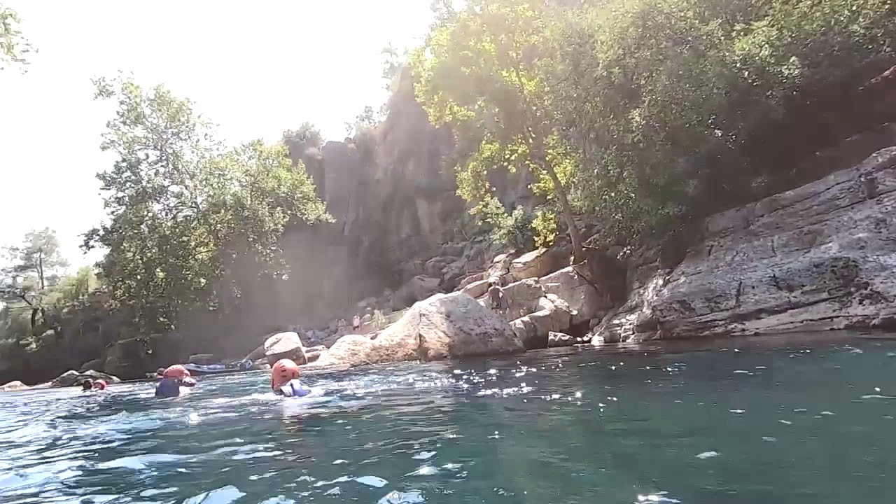 Rafting, kanion K&ouml;pr&uuml;l&uuml;- TURCJA