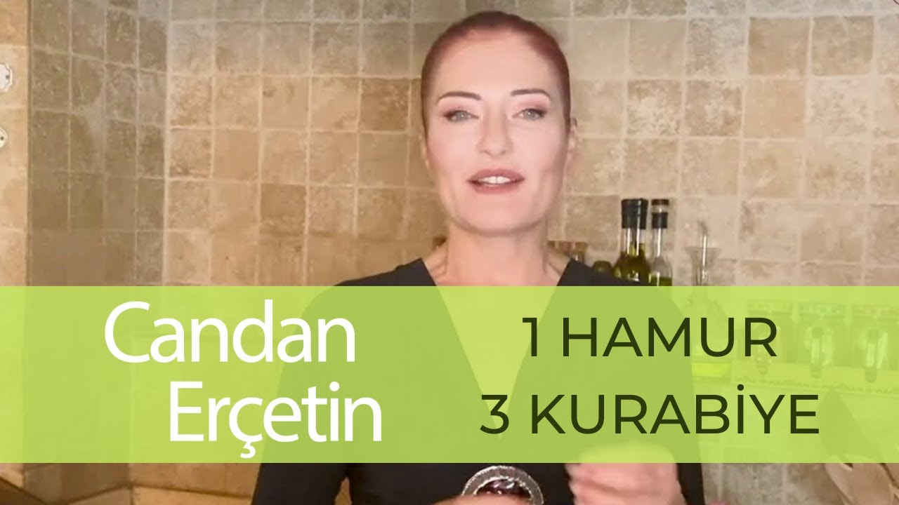 Candan Erçetin - 1 Hamur 3 Kurabiye 🍪 #evdekal