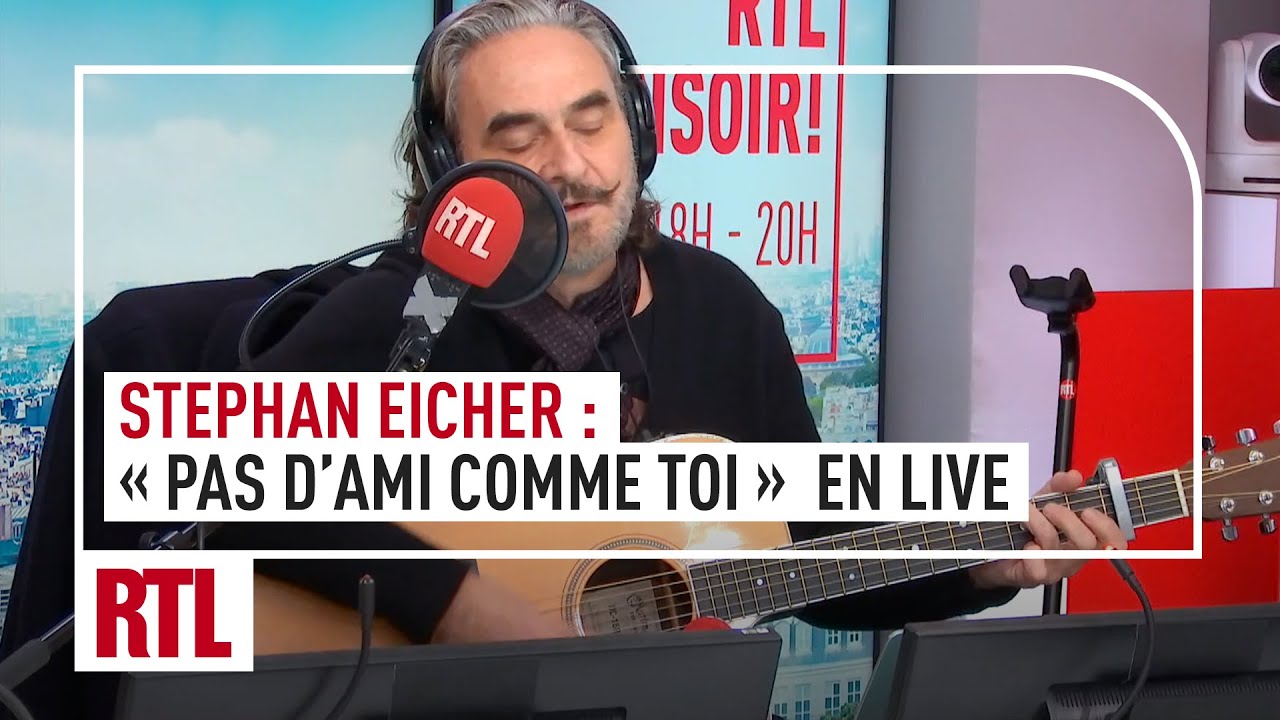 Stephan Eicher en live avec la chorale RTL
