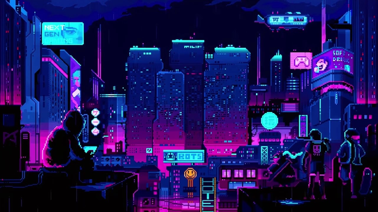 Eletronic Music Cyber Futuristic 👾 | Lofi hip hop