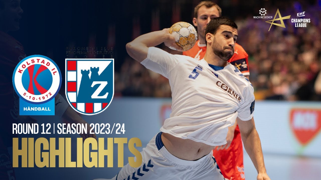 Kolstad Handball vs HC Zagreb | Round 12 | EHF Champions League Men 2023/24