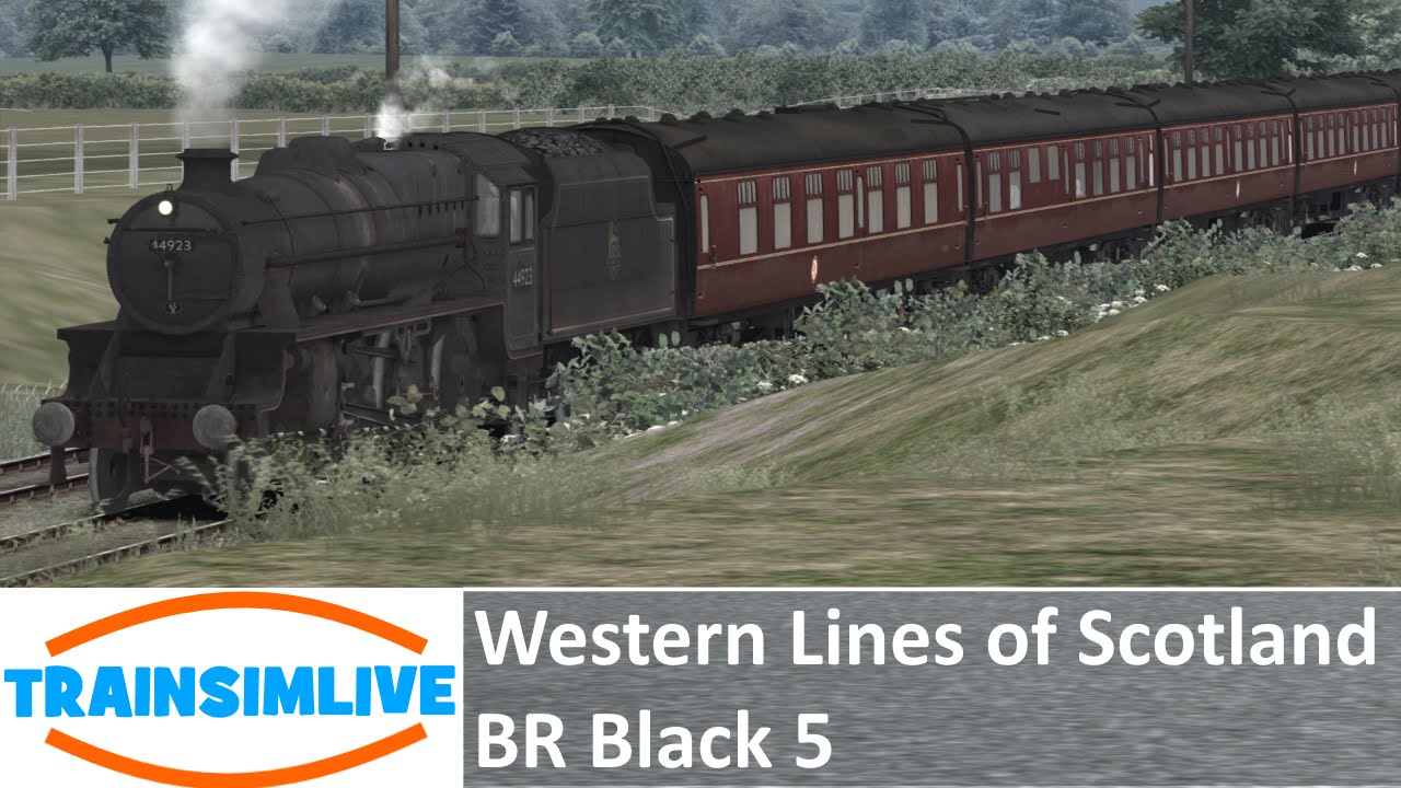 Train Simulator 2015 - Western Lines of Scotland, Black 5