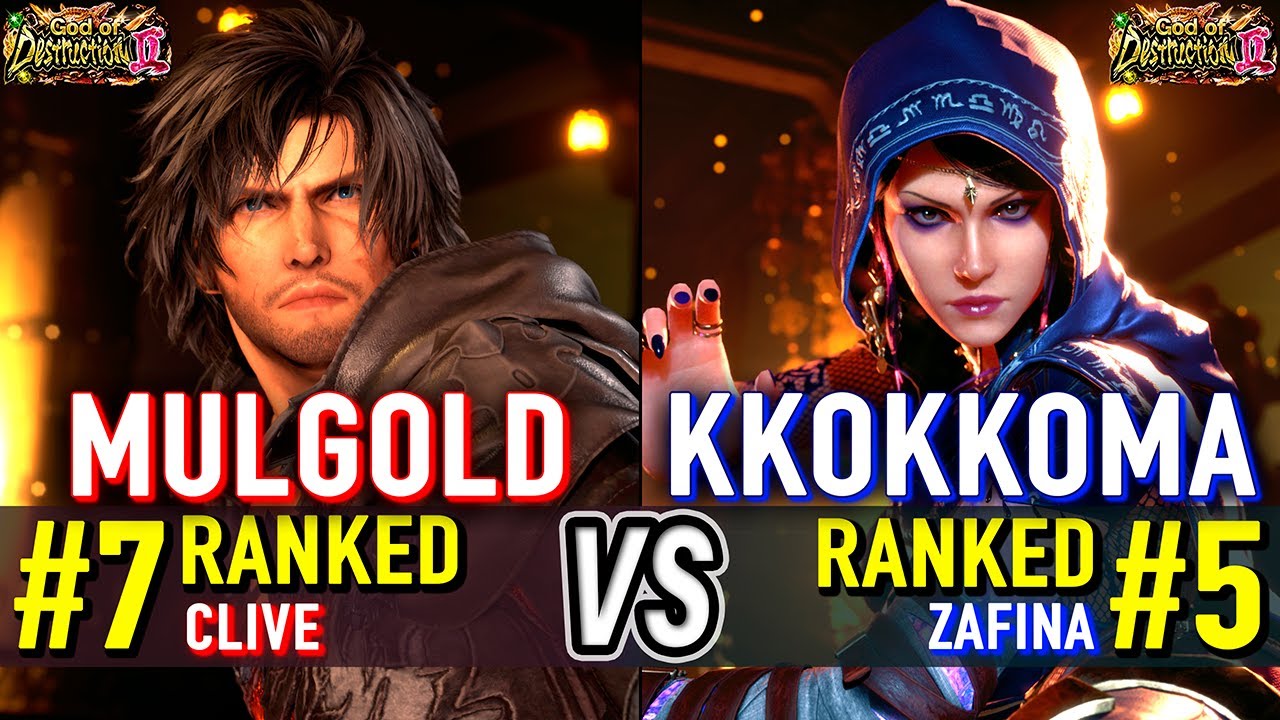 T8 🔥 MULGOLD (#7 Ranked Clive) vs KKOKKOMA (#5 Ranked Zafina) 🔥 Tekken 8 High Level Gameplay