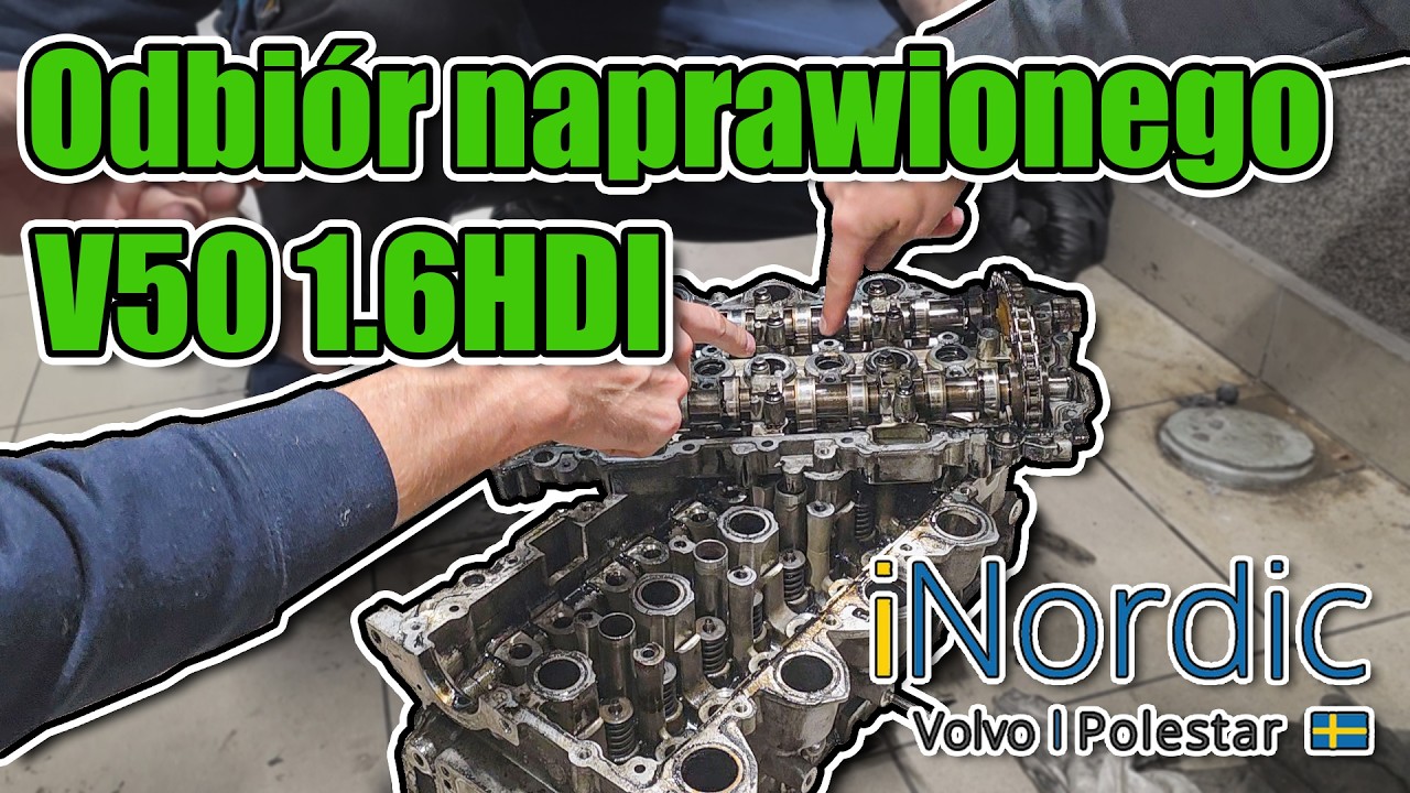 iNordic - Odbi&oacute;r Volvo V50 1.6HDI po naprawie