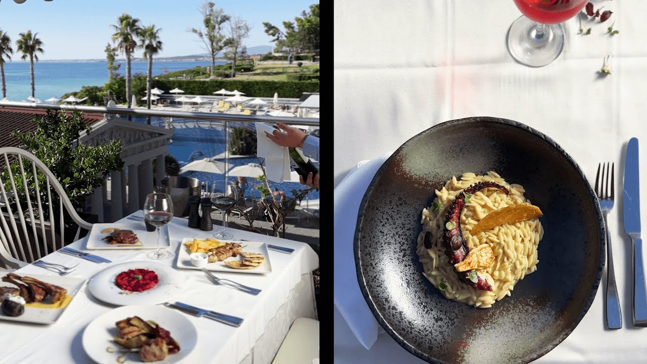 Dining at Potidea Palace Hotel