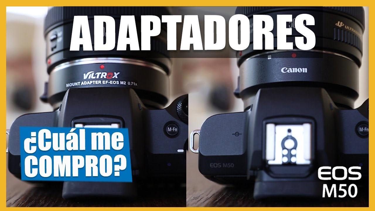 📢 CUIDADO 🛑 NO Compres el Speed Booster VILTROX EF-M2 con este LENTE  ▶ CANON M50