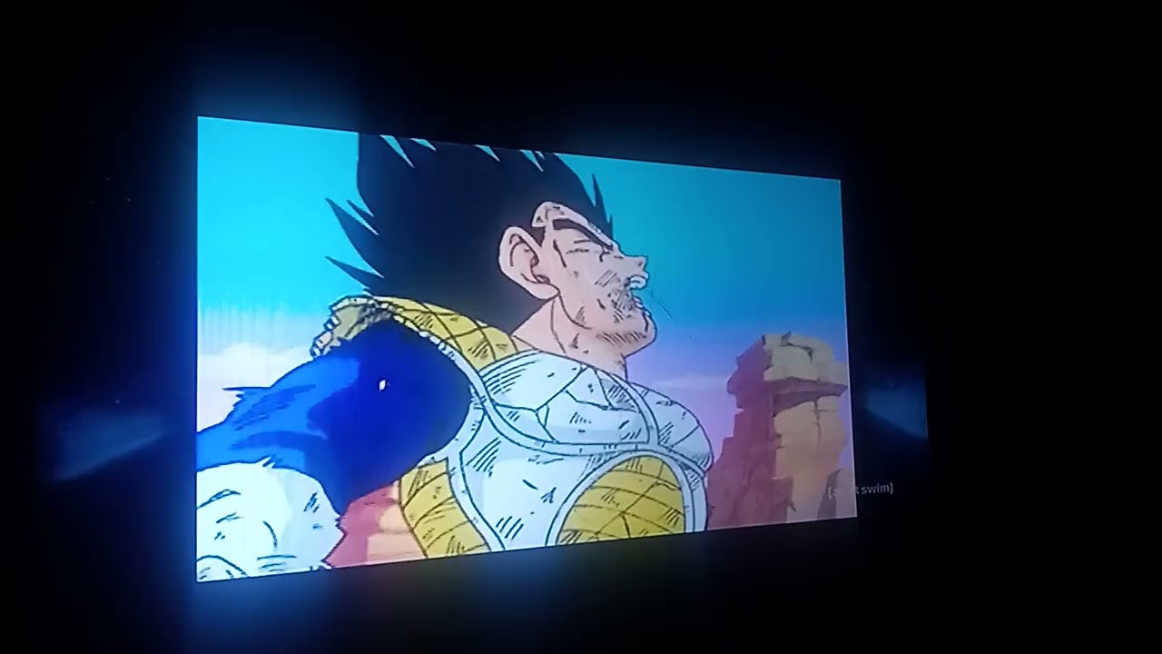 Great Ape Gohan versus Vegeta.
