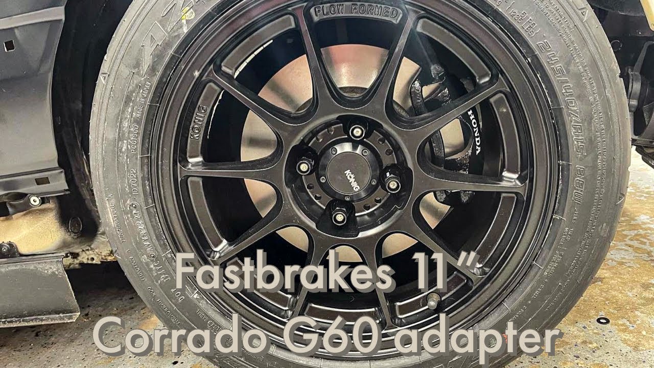 Адаптер Corrado G60 для CRX/Civic Fastbrakes 11 дюймов