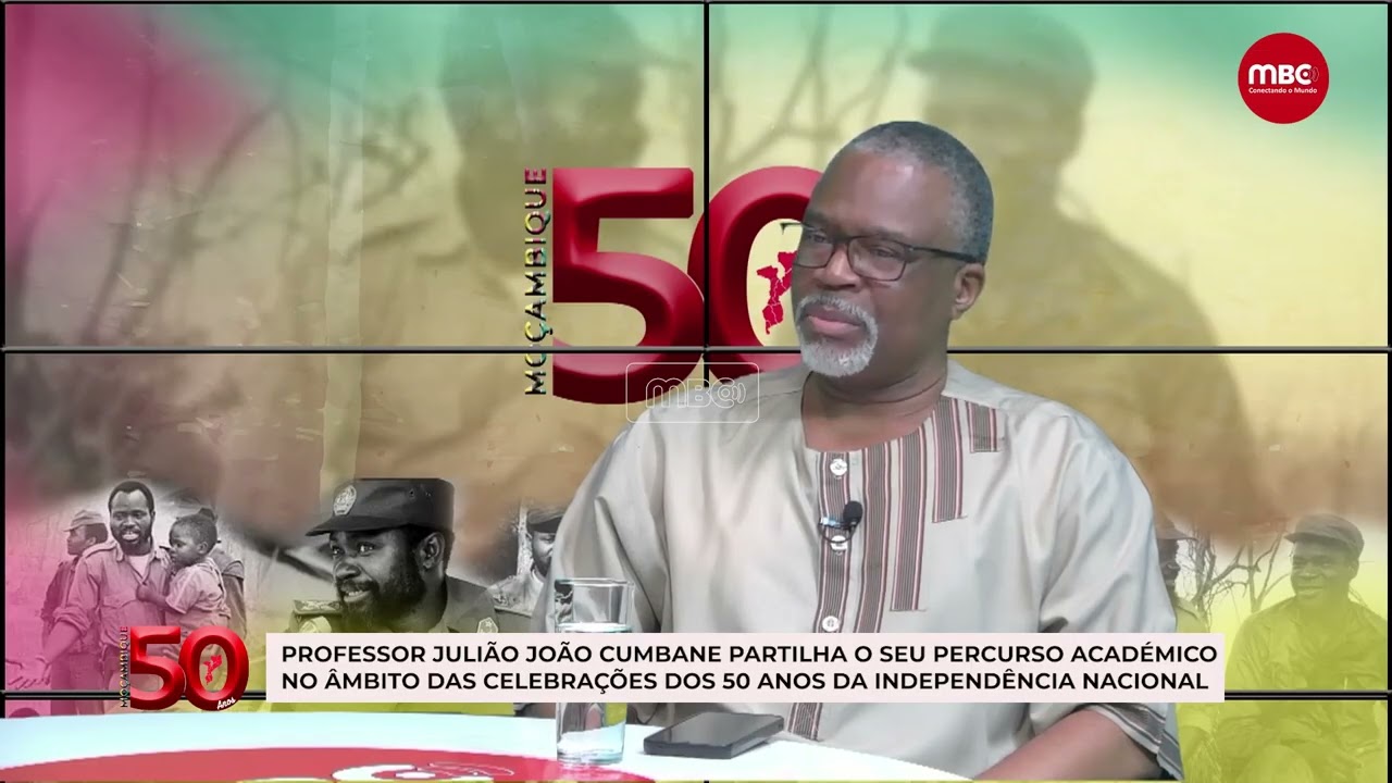 JULI&Atilde;O JO&Atilde;O CUMBANE PARTILHA O SEU PERCURSO ACAD&Eacute;MICO NO &Acirc;MBITO DOS 50 ANOS DA INDEPEND&Ecirc;NCIA DO PA&Iacute;S