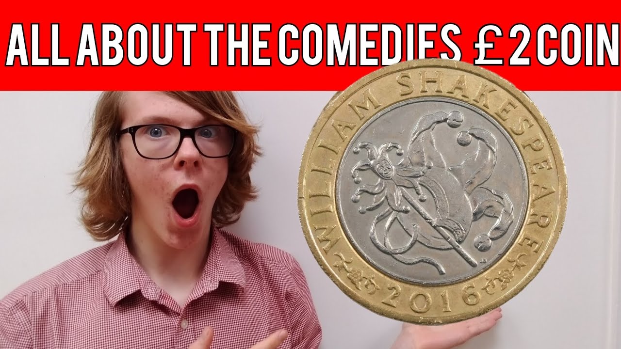 All About The Shakespeare Comedies &pound;2 Coin
