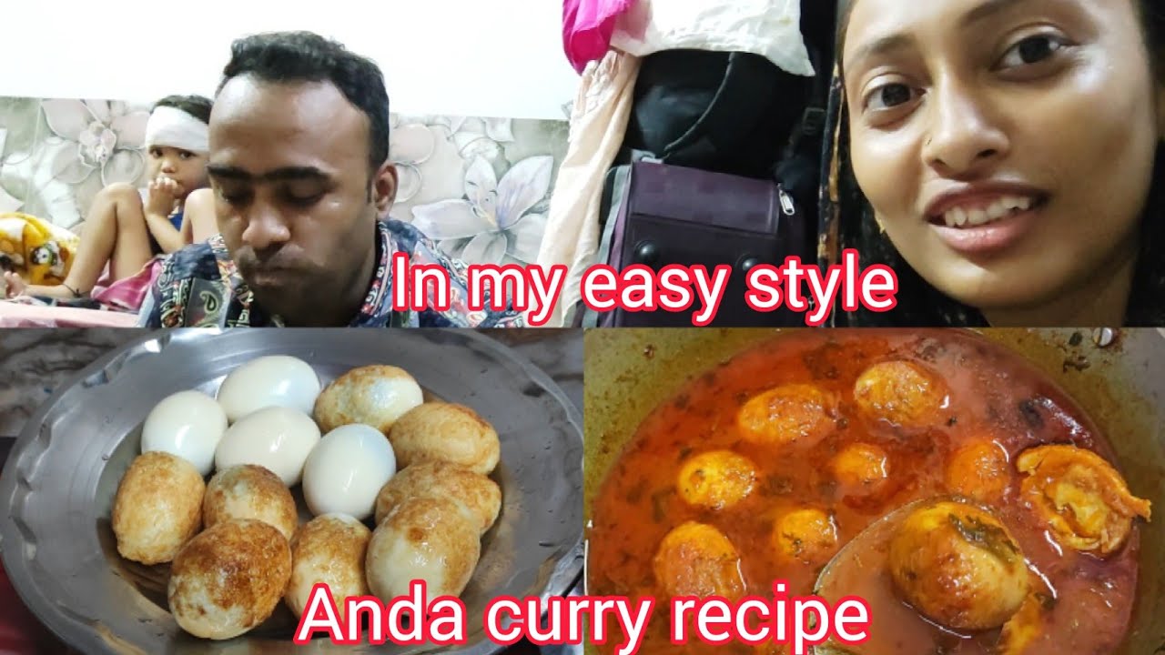 Easy And Tasty Anda Curry Recipe | Sambar style me😋 #shafiqueaasifa #recipe #viral