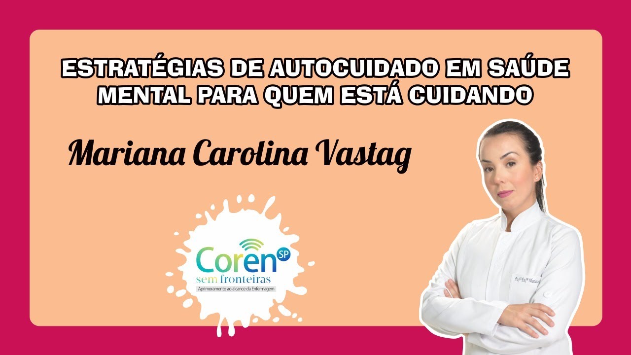 Estratégias de autocuidado em saúde mental para quem está cuidando