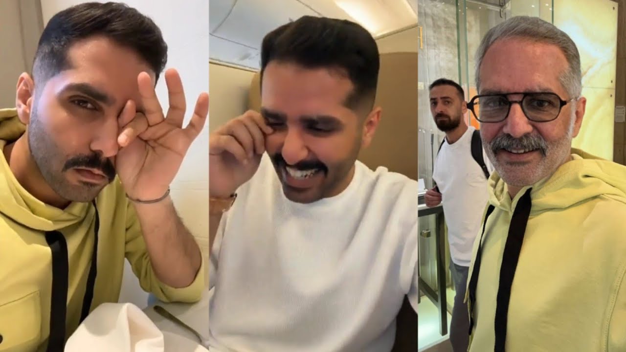 عبدالله الودعاني في لندن خطةتبديل الاماكن🤦الطيارة كلها تشخير😭استقبال فخم✨تعب من الجوع😵‍💫معنى الحركة👌