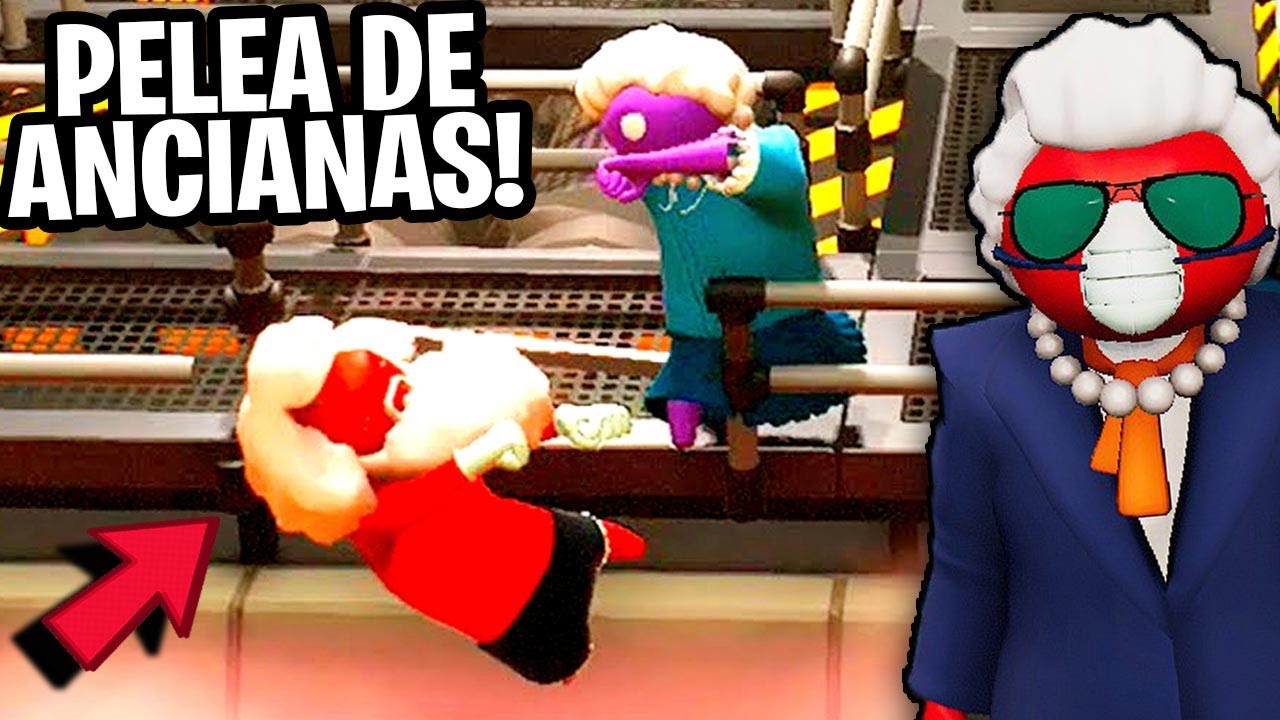 PELEA DE ANCIANAS en GANG BEATS? 😂 ASI ES GANG BEASTS EN 2020! *MOMENTOS DIVERTIDOS*