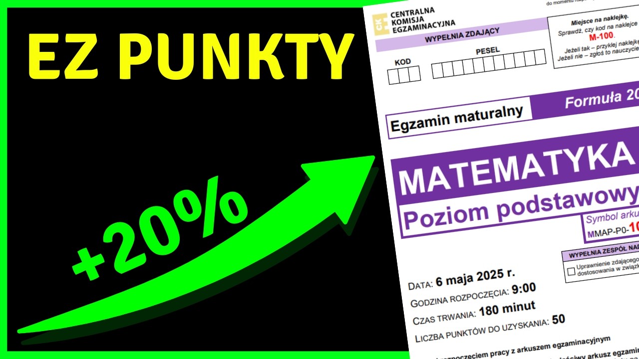 TOP 10 najłatwiejszych zadań zamkniętych na maturze