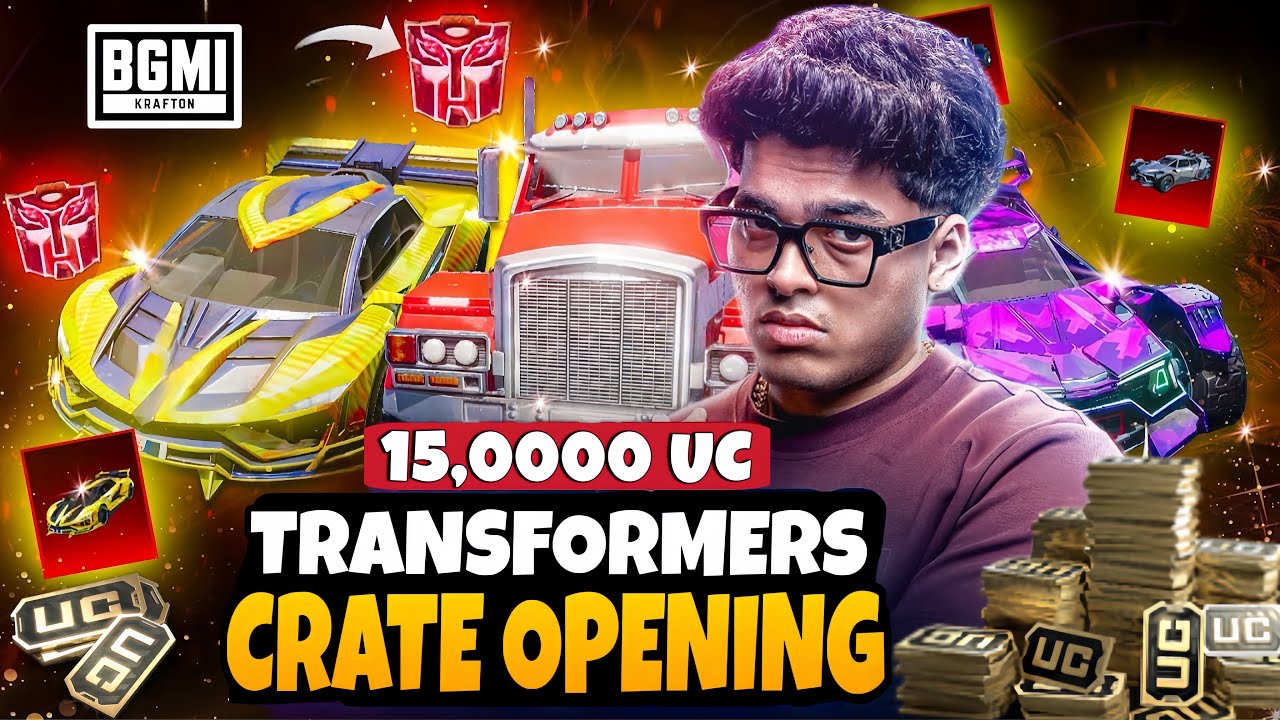 😱15,0000 UC TRANSFORMERS CRATE OPENING | SPEED DRIFT | JONATHAN GAMING ￼| @JONATHAN GAMING