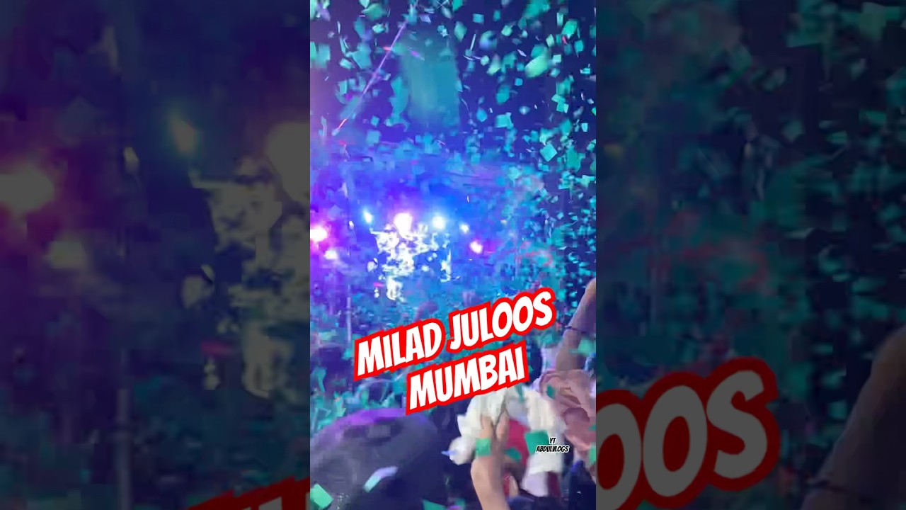 Eid milad 2025 juloos Mumbai #eidmiladunnabi #juloos #miladunnabi #mumbai #india #12rabiulawal