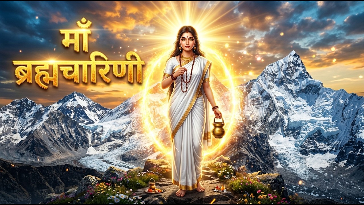 माँ ब्रह्मचारिणी की कथा | हजारों साल की तपस्या से शिव हुए प्रसन्न |
