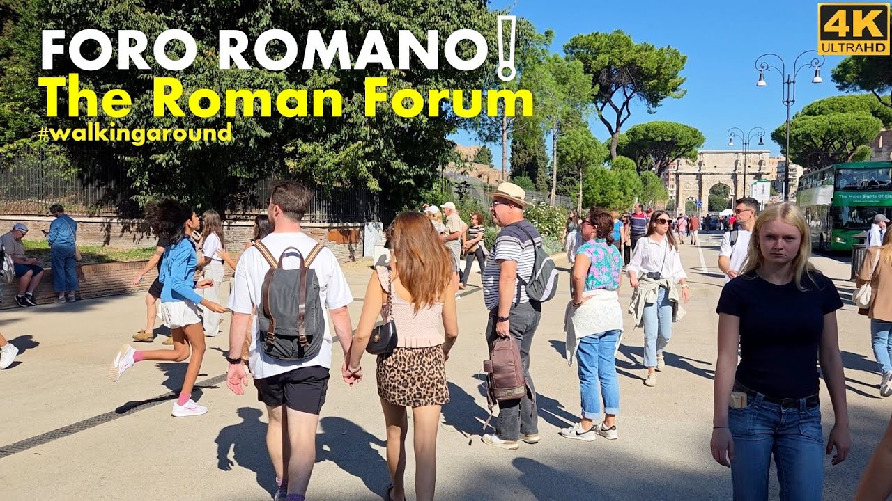 explore walk THE ROMAN FORUM❗Foro Romano the ancient government buildings at the centre of Rome