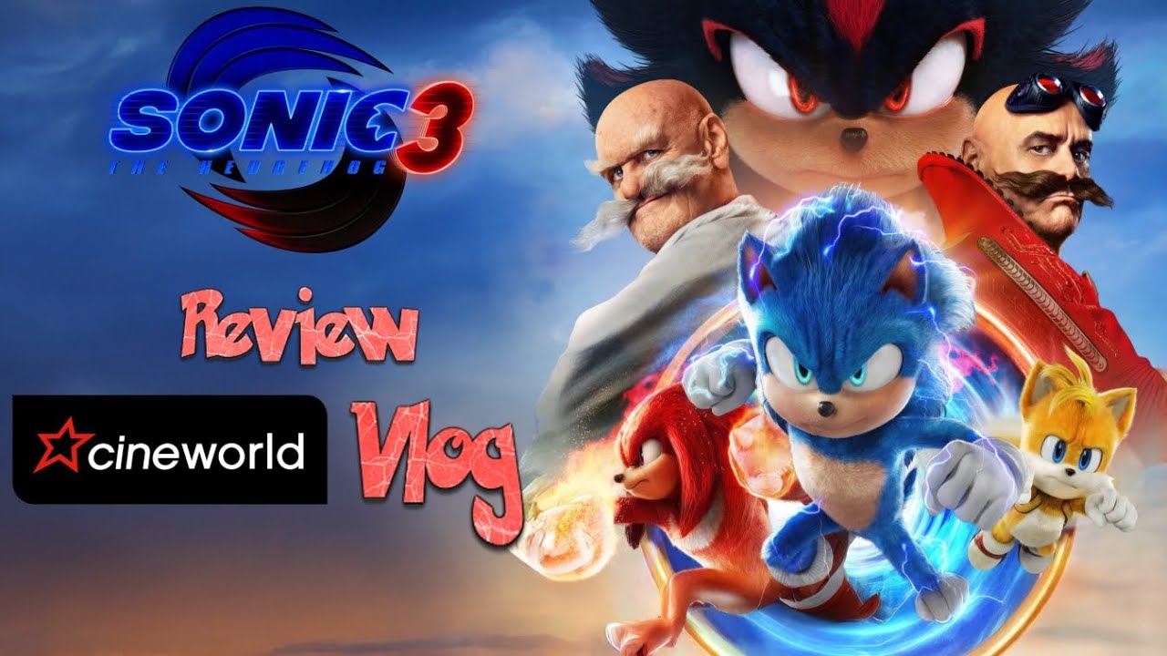 Sonic the Hedgehog 3 Review & Cineworld Vlog