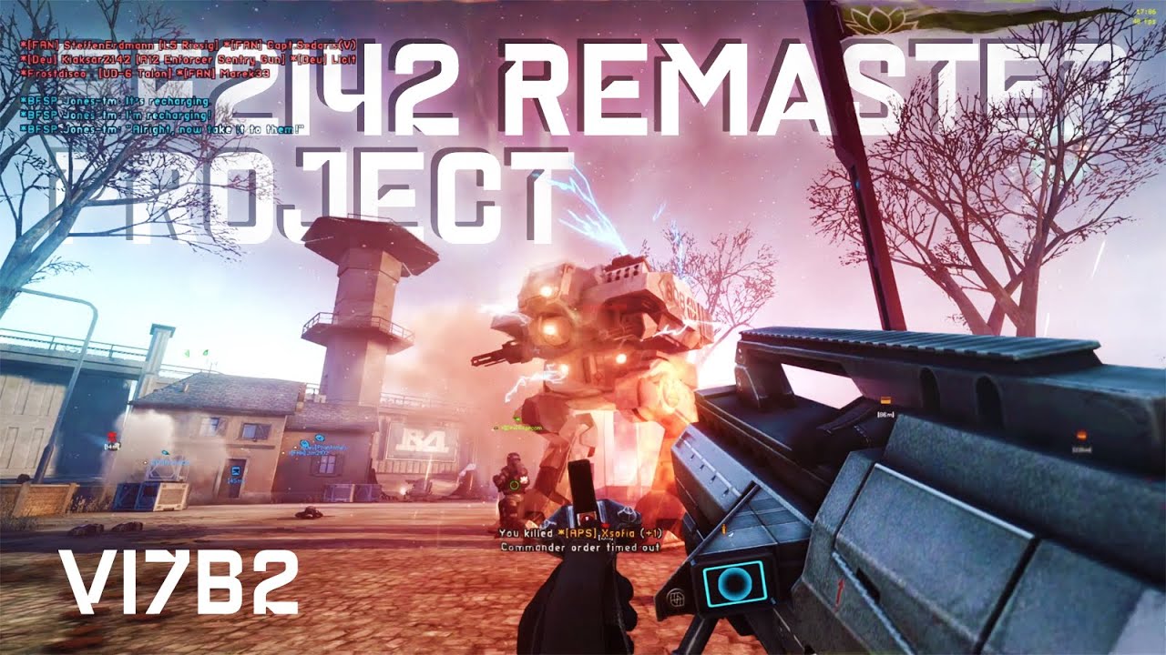 Battlefield 2142 REMASTER Project - New Version Gameplay