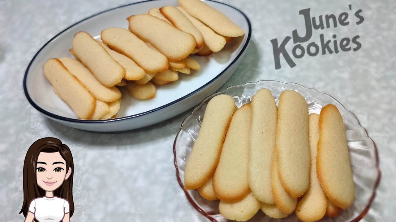 Lengua De Gato | Butter Cookies | No Oven Recipe | June's Kookies