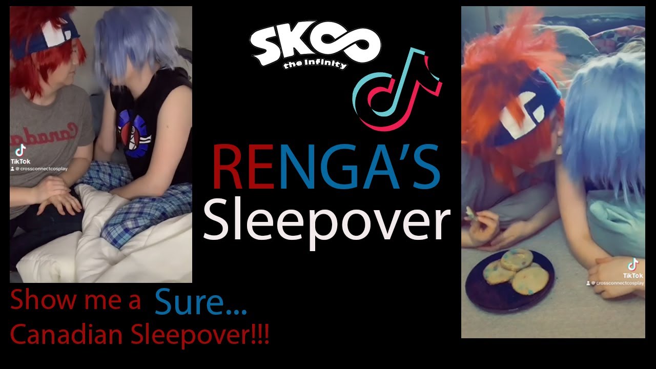 Renga Sleepover | SK8 The Infinity | Reki x Langa Cosplay Skit
