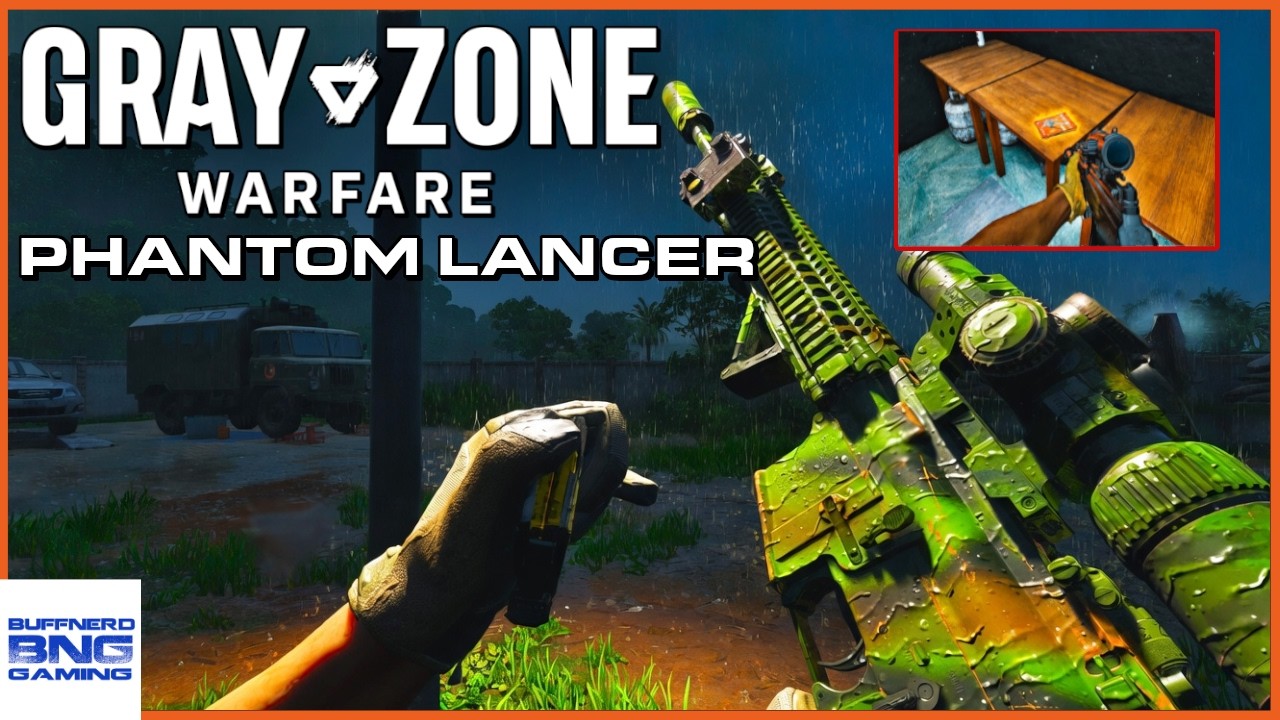 Чертеж DDM4 Phantom Lancer - Gray Zone Warfare 0.4
