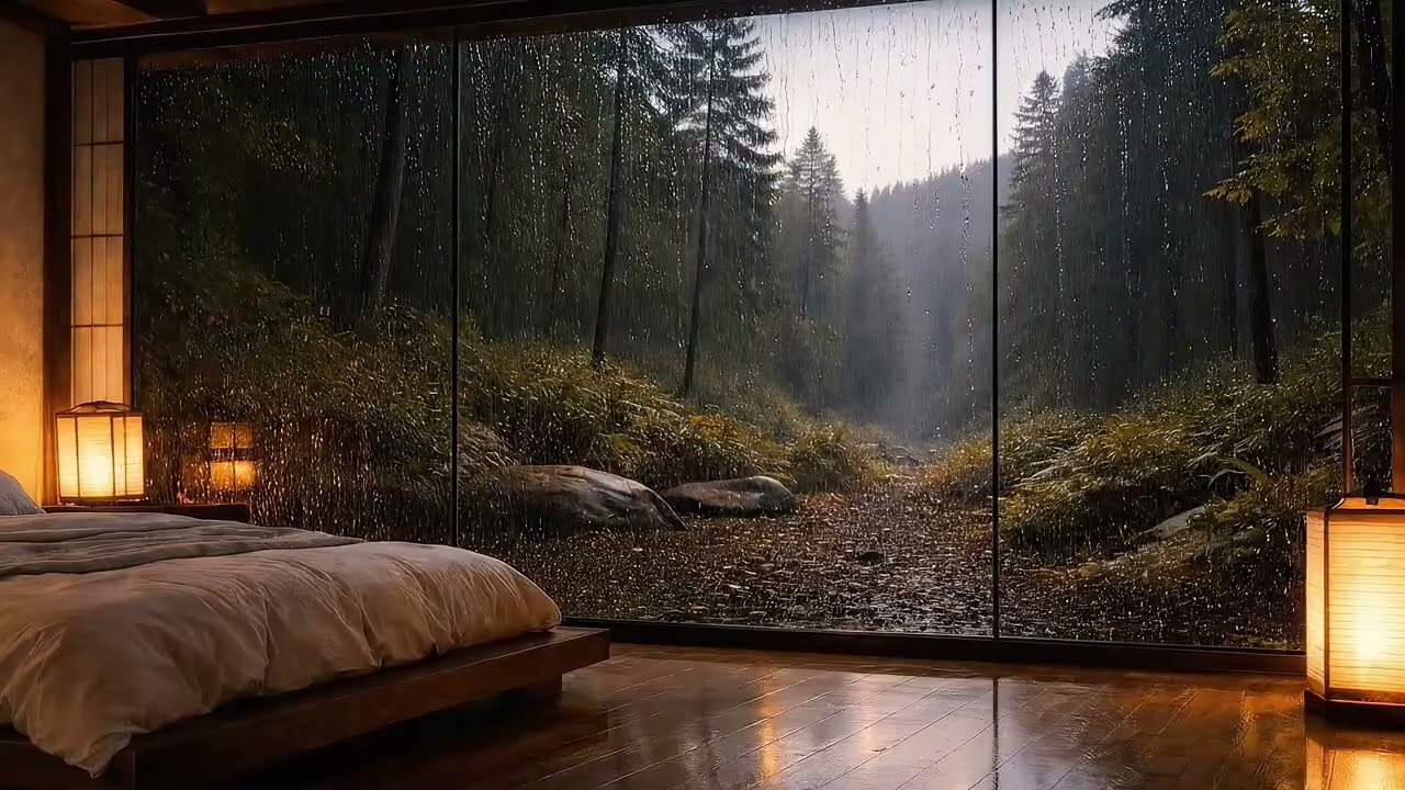 FALL INTO SLEEP INSTANTLY - Relaxing Sleep Music  Insomnnia | Rain Sounds for StressRELAXING