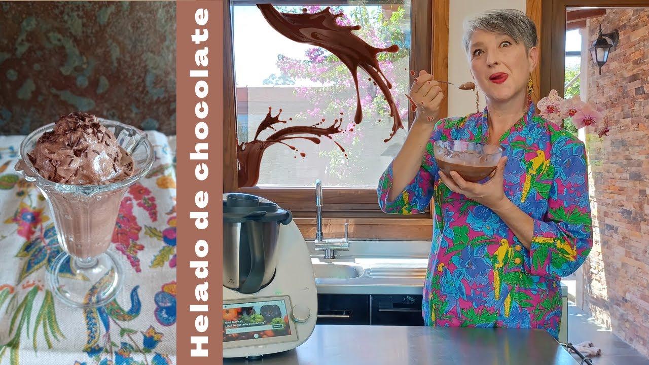 🍫 EL MEJOR HELADO DE CHOCOLATE  🍫 con Thermomix® #TM6 #TM5 #TM31 🔝