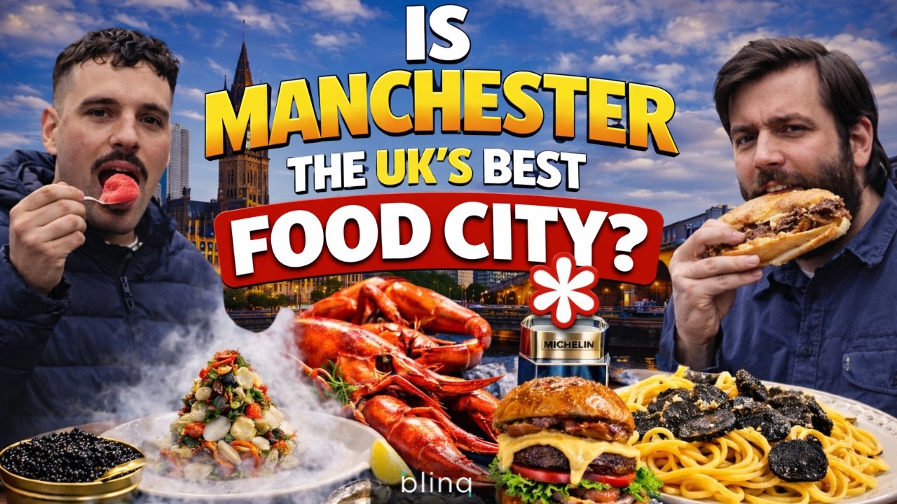 TASTING MANCHESTER - Is This Officially The UK's Best Food City?