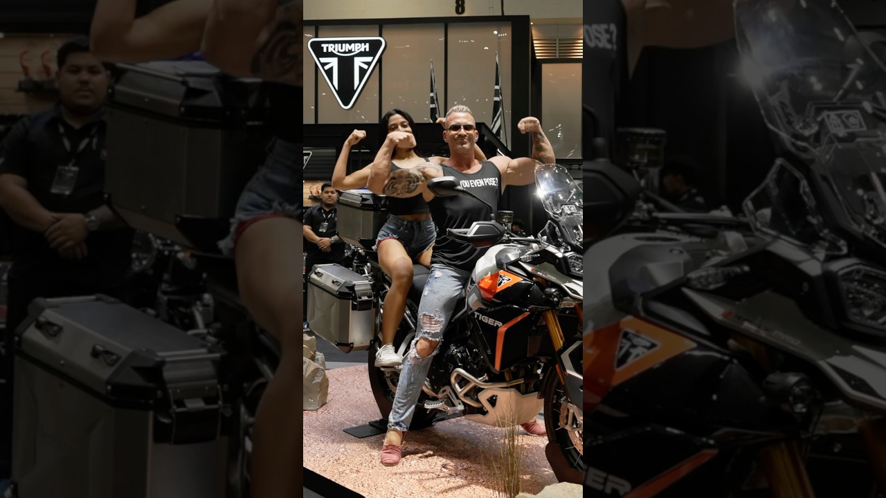 HOW TO MOUNT 2UP ON TIGER RALLY PRO ADVENTURE MOTORCYCLE 