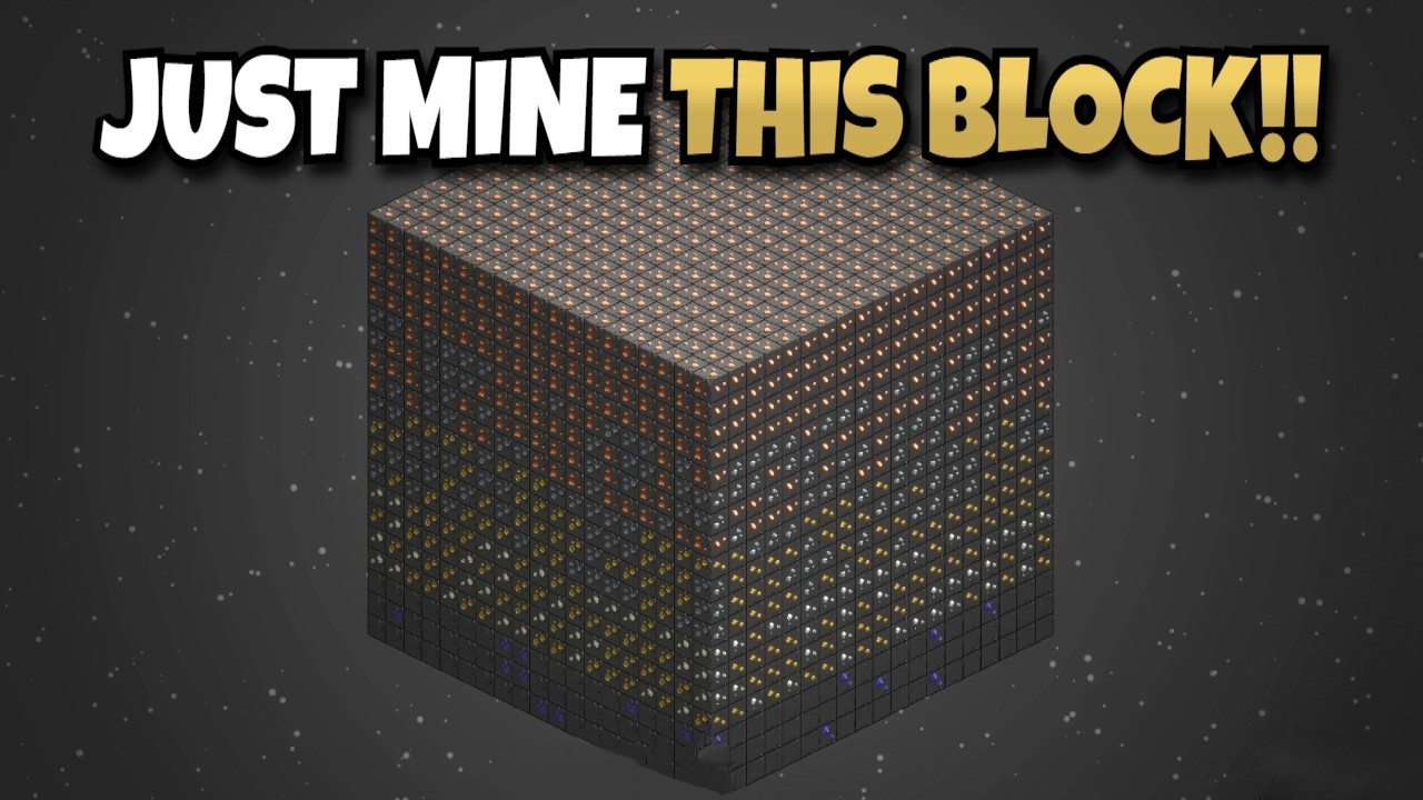 Upgrading my Orbital Mining Gun to Destroy All Blocks!