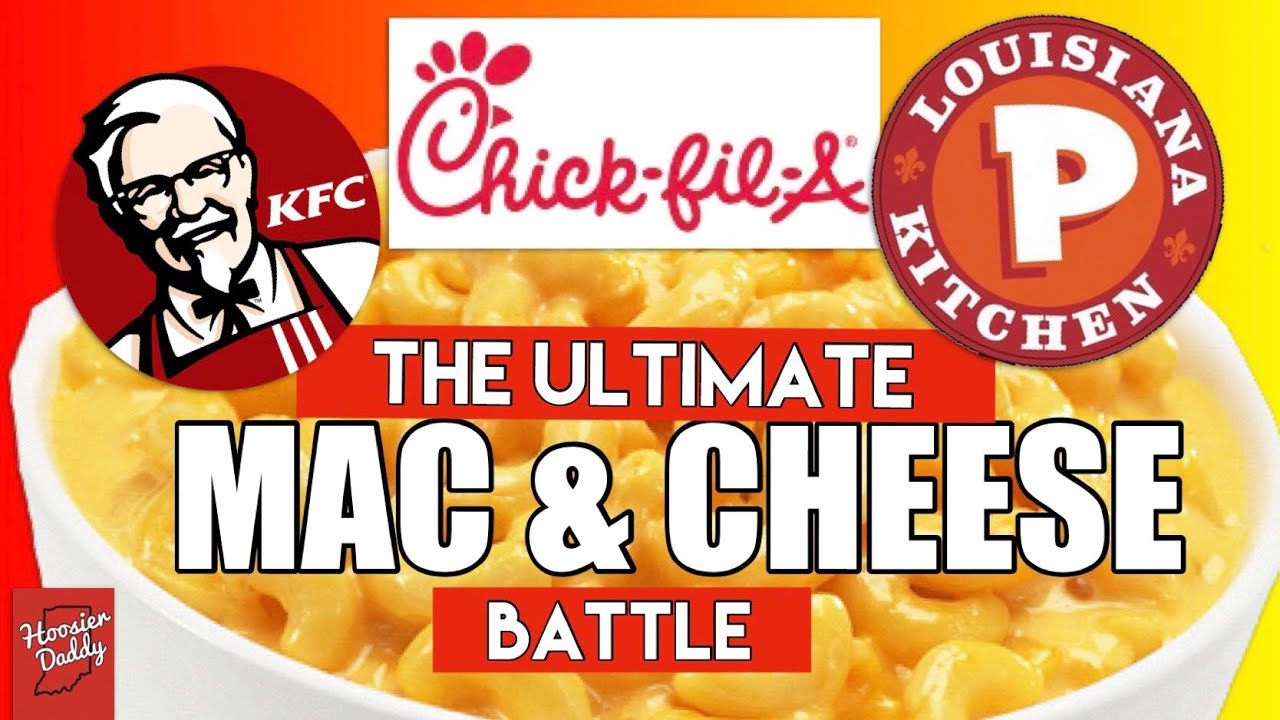 THE ULTIMATE MAC & CHEESE BATTLE | Popeye’s vs. Chick-fil-A vs. KFC