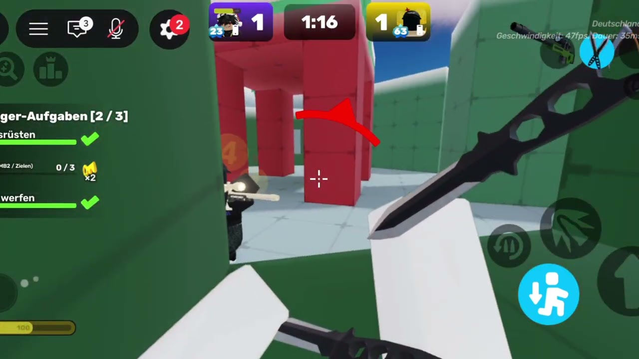 Ich spiele Rivalen  mit mein Cusong