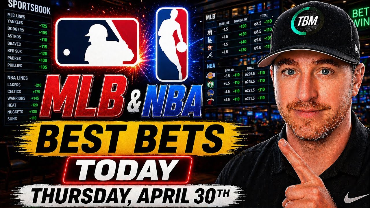 🚨 Прогноз дня на матчи MLB и NBA! Лучшие ставки на NBA и MLB в четверг, 30 апреля!