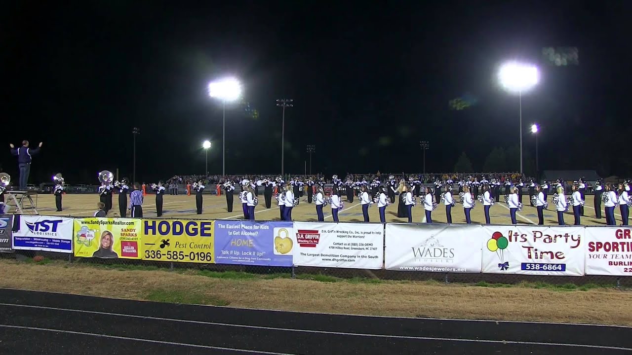 Western Alamance High School Band Pre-game Show