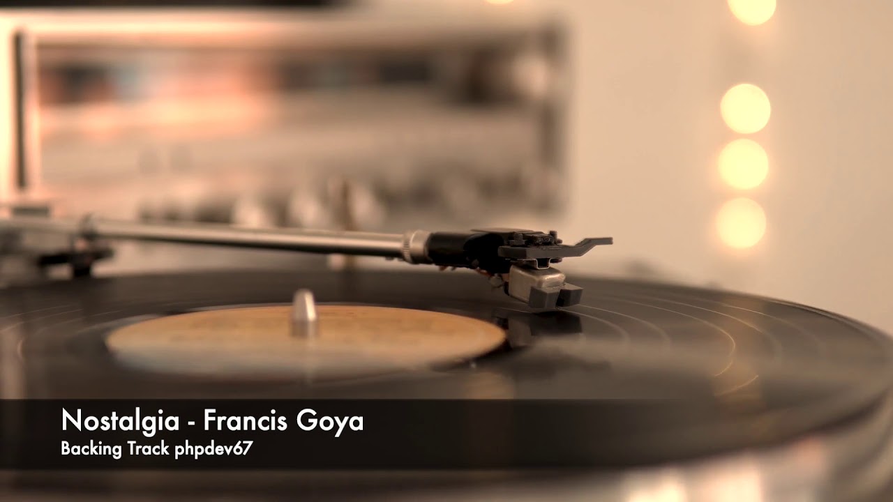 Nostalgia - Francis Goya, Instrumental cover