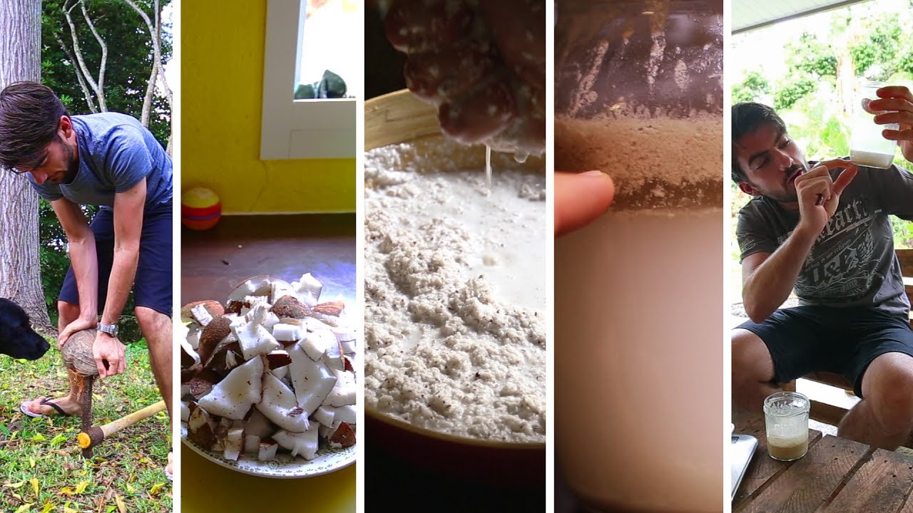 Huile de coco bio,  vierge, extraite à froid et faite maison