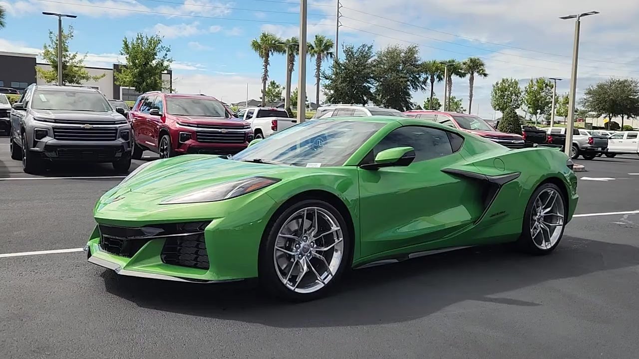NEW 2026 CHEVROLET CORVETTE 2DR Z06 CPE W/1LZ at Don Mealey Chevrolet (NEW) #T5601409