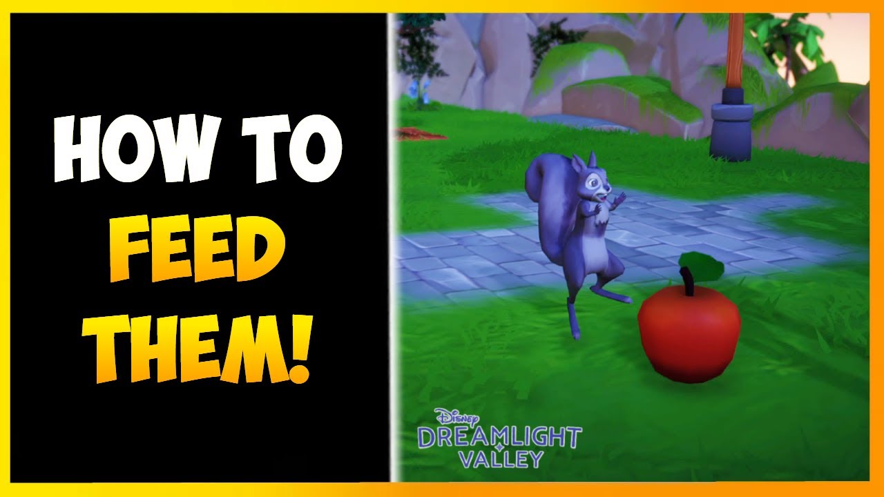 Disney Dreamlight Valley - How To Feed Animals (Tips and Tricks)