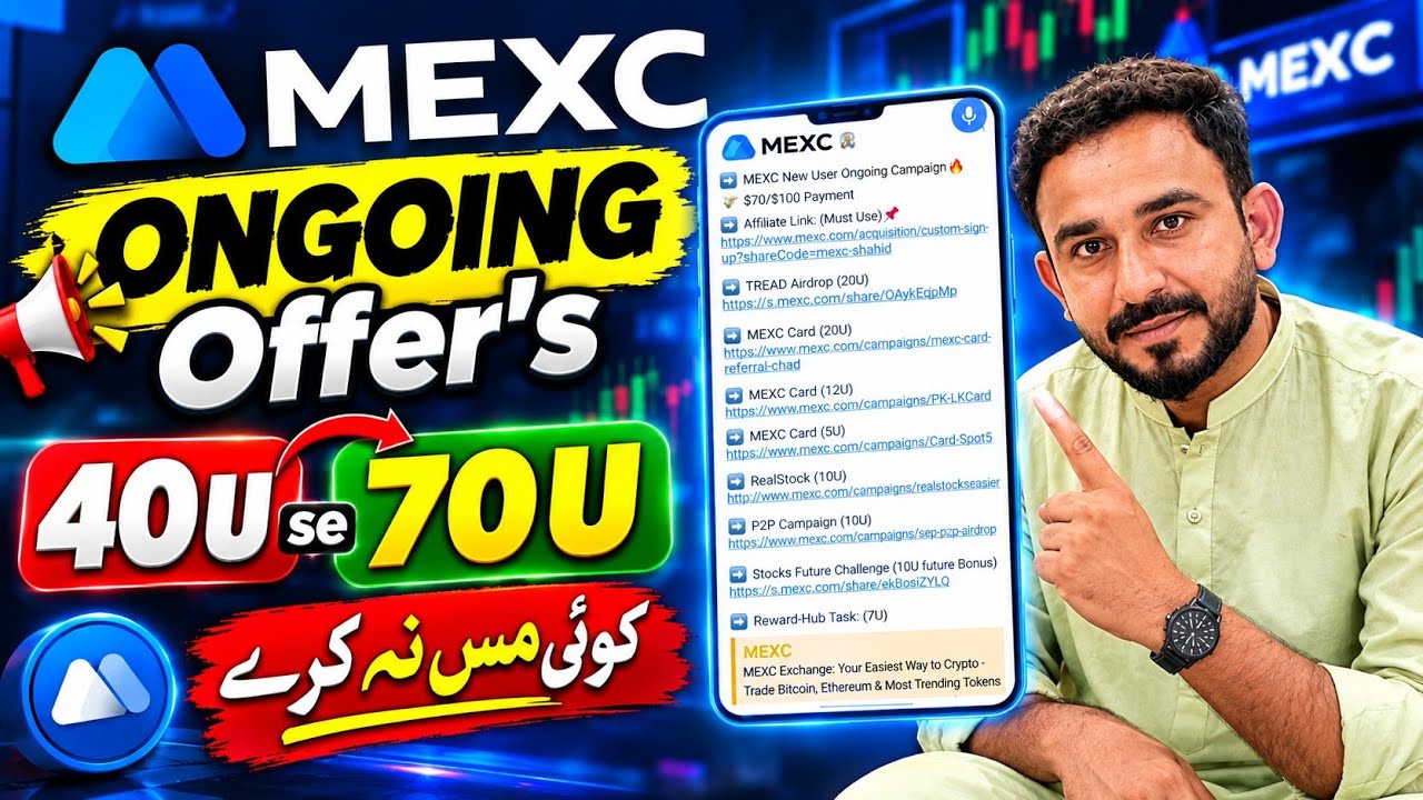 MEXC Exchange Ongoing Best Offers | MEXC New Campaigns