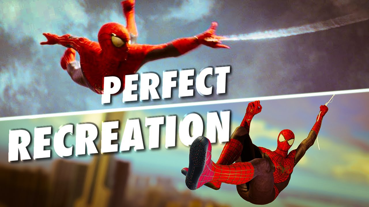 Идеальное воссоздание вступления из фильма «Новый Человек-паук 2» в Spider-Man Remastered