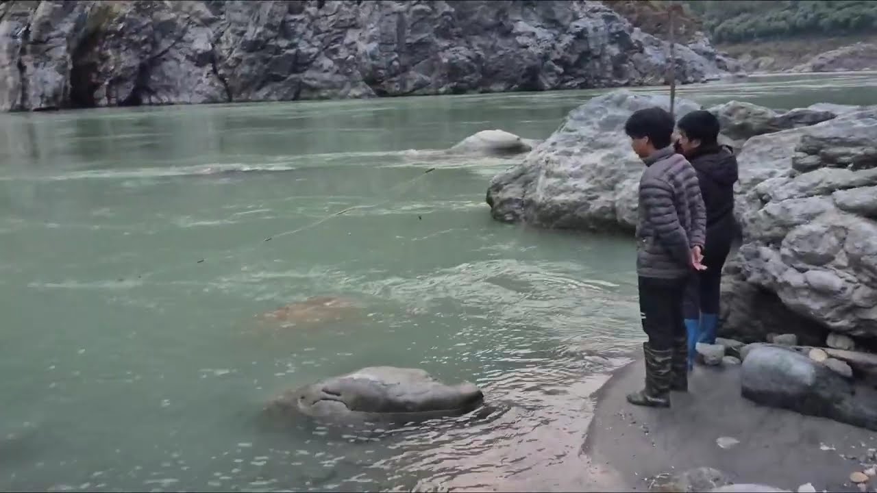 28/12/2025 Video Net Fishing Siang River #UpperSiang A P