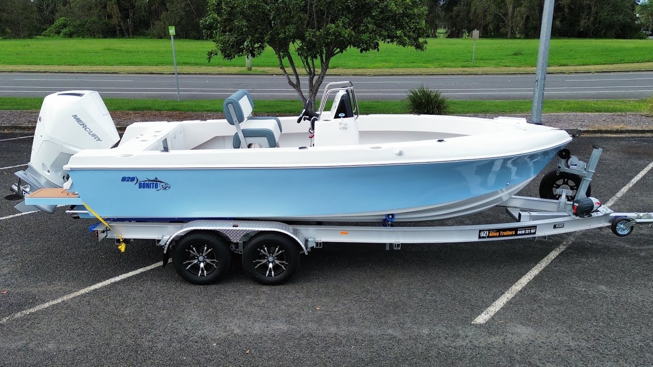 Bonito Boats: Jocks Custom 620 Centre Console, Mercury 225, 16 Inch Simrad Package + Much More
