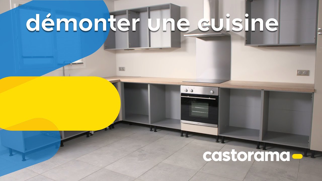 Comment démonter une cuisine ? (Castorama)