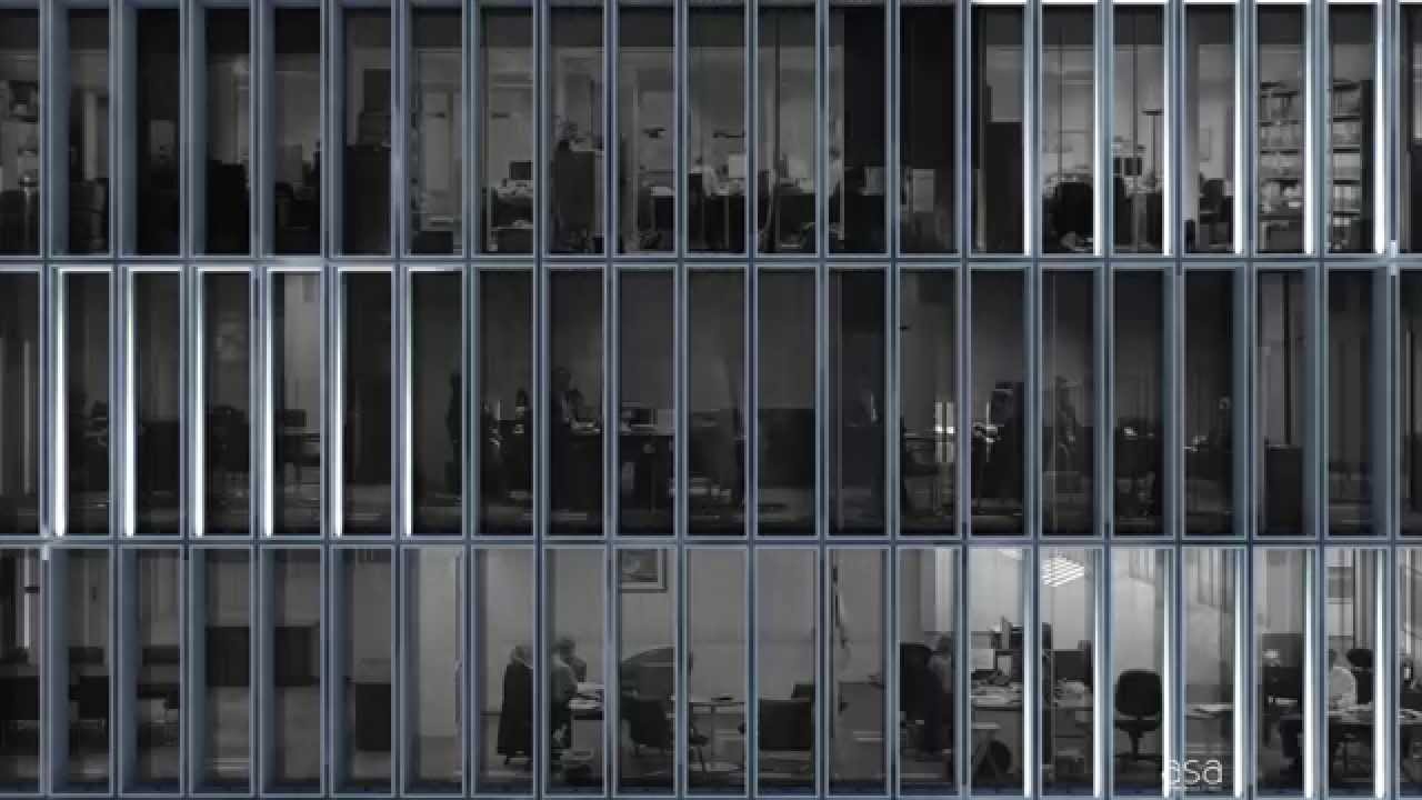 LED fa&ccedil;ade animation of Deutsches Haus Ho Chi Minh Stadt