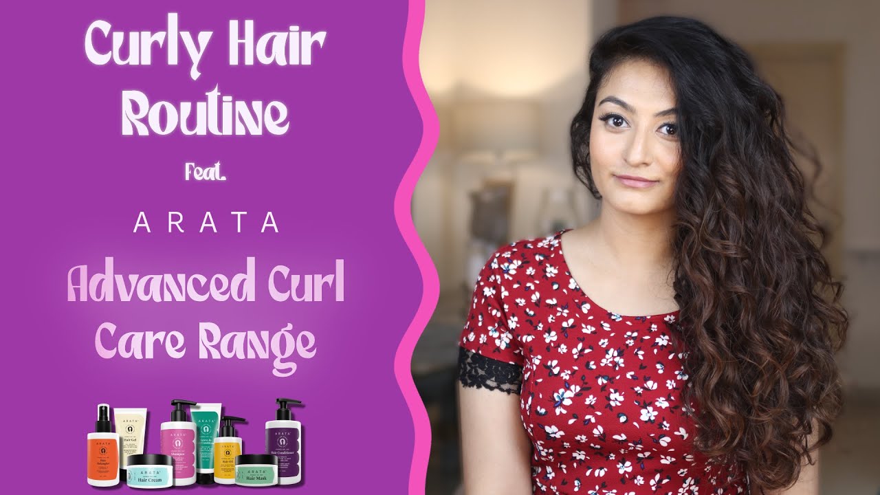 CG Approved Curly Hair Routine | Arata Advanced Curl Care Range